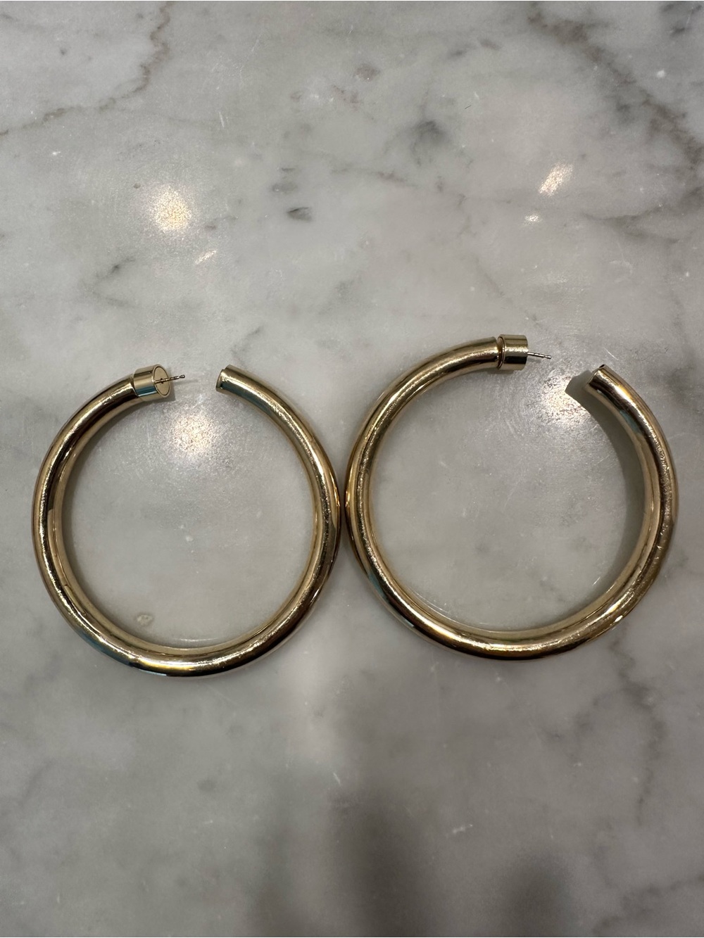 Jennifer Fisher 2.5” Samira Gold Hoop Earrings – $400 Original Retail - Picture 2 of 6